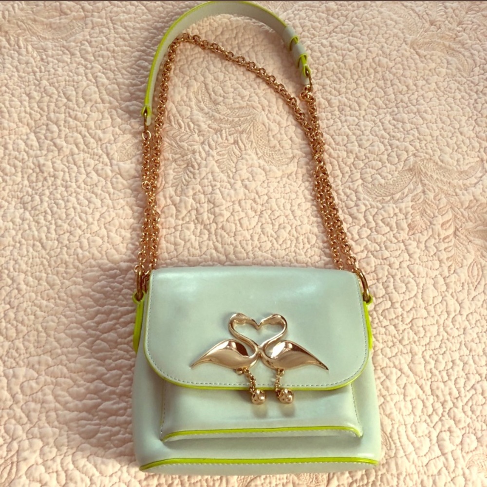 Sophia Webster Claudine Flamingo Bag